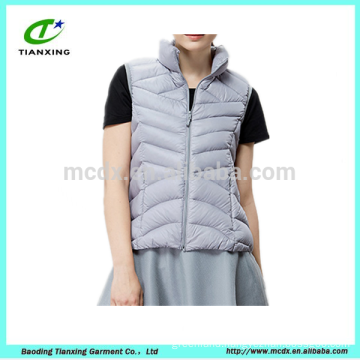 Ladies sleeveless jacket